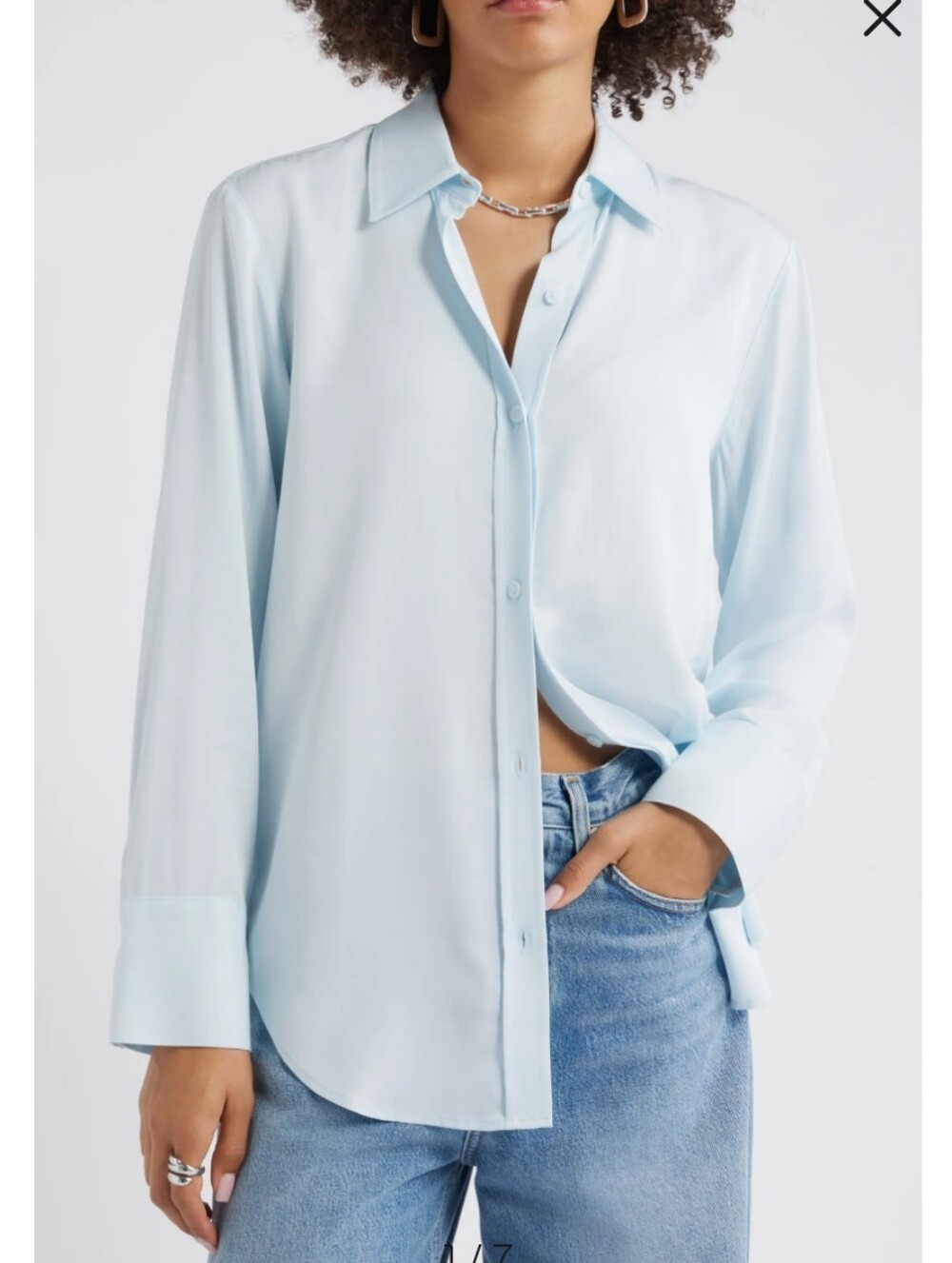 Anne Fontaine Martha Silk Top